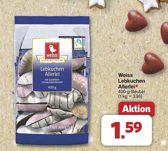 Weiss Lebkuchen Allerlei