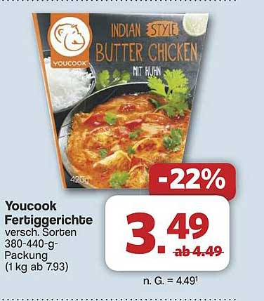 Youcook Fertiggerichte