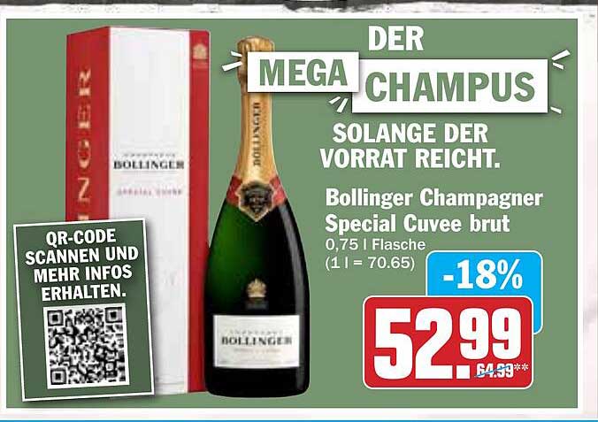 Bollinger Champagner Special Cuvee brut