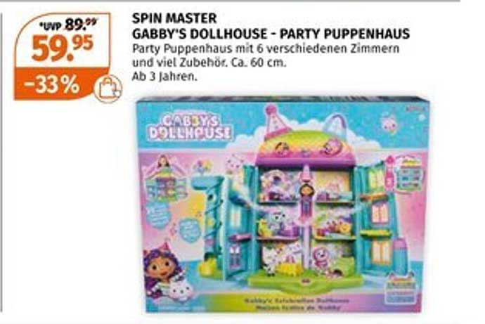 GABBY'S DOLLHOUSE - PARTY PUPPENHAUS