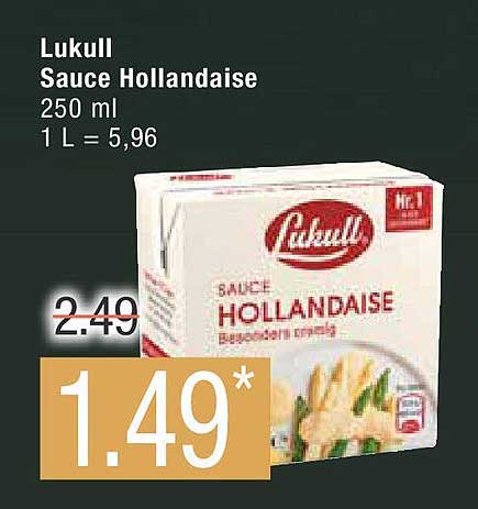 Lukull Sauce Hollandaise