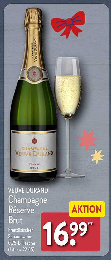 VEUVE DURAND Champagne Réserve Brut