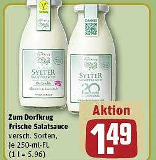 Zum Dorfkrug Frische Salatsauce