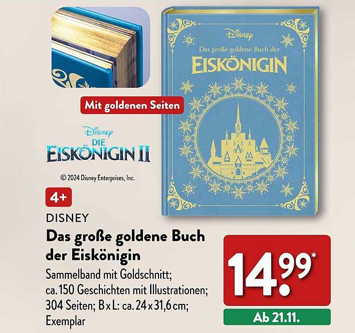 Das große goldene Buch der Eiskönigin