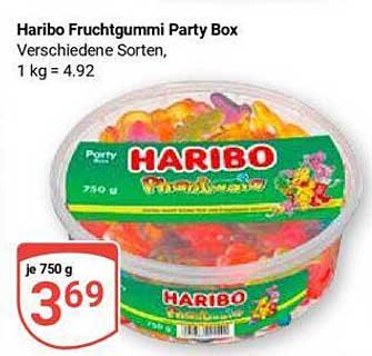 Haribo Fruchtgummi Party Box