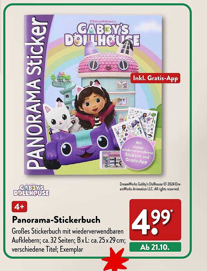 Panorama-Stickerbuch