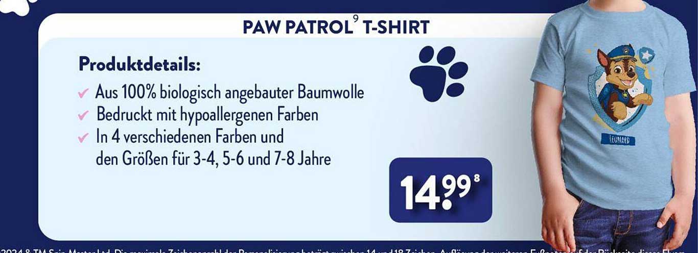 PAW PATROL® T-SHIRT