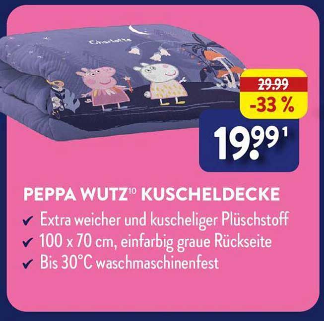 PEPPA WUTZ™ KUSCHELDECKE