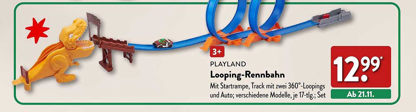 PLAYLAND Looping-Rennbahn