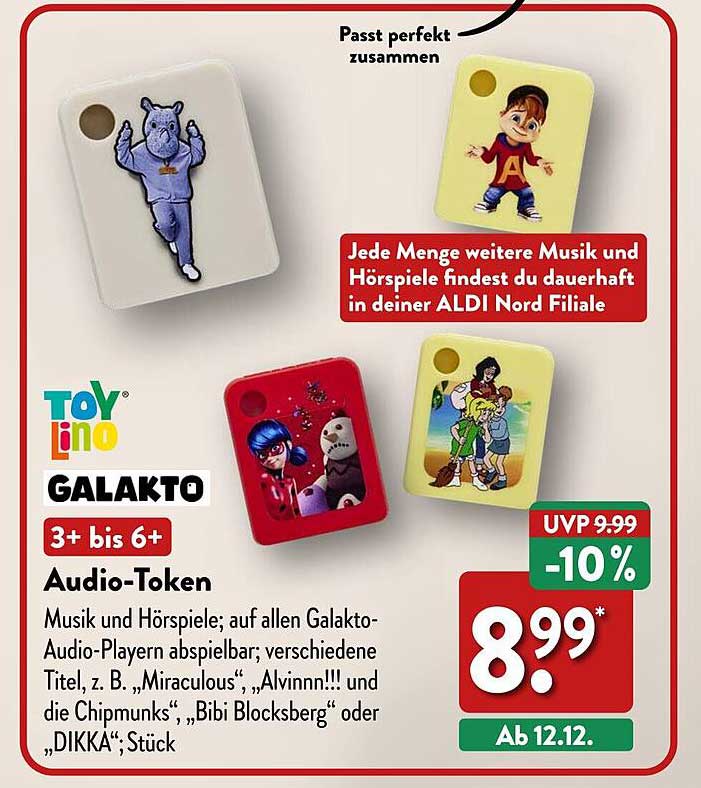 TOY Lino GALAKTO Audio-Token