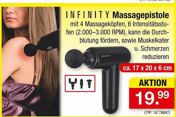 INFINITY Massagepistole