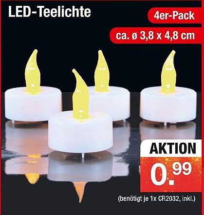 LED-Teelichte