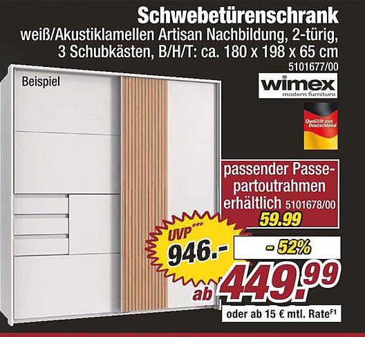 Schwebetürenschrank