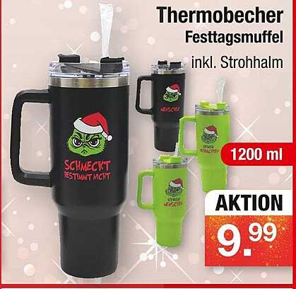 Thermobecher Festtagsmuffel