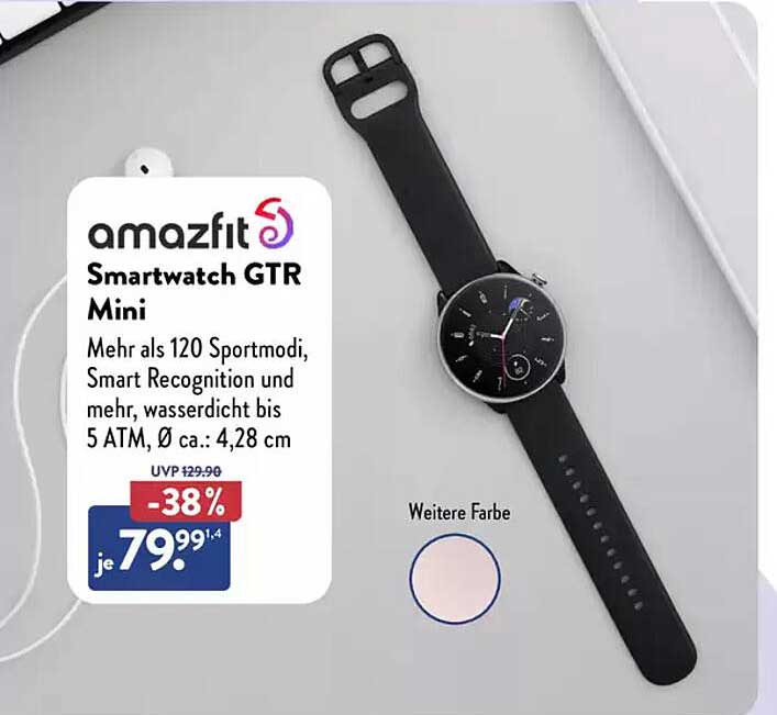 amazfit Smartwatch GTR Mini