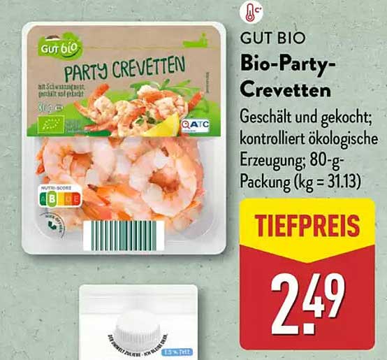 Bio-Party-Crevetten