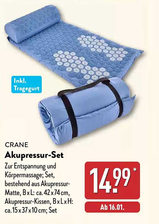 CRANE Akupressur-Set