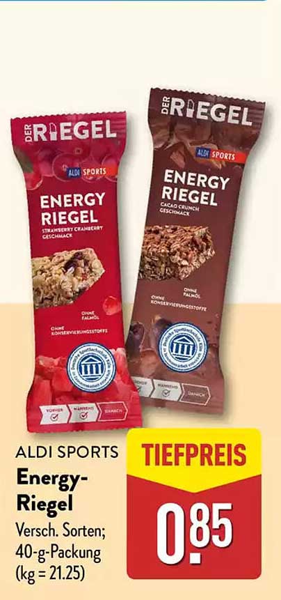 Energy-Riegel