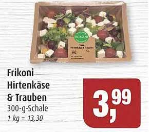 Frikoni Hirtenkäse & Trauben