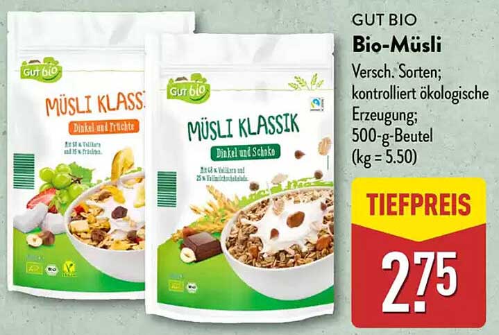 GUT BIO Bio-Müsli