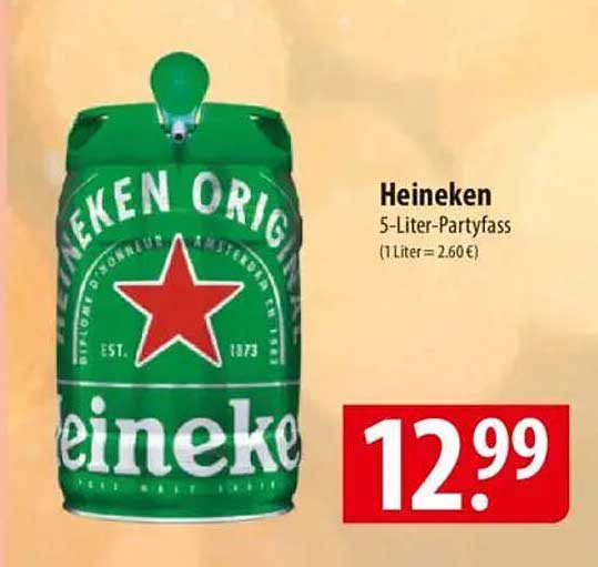 Heineken 5-Liter-Partydfass