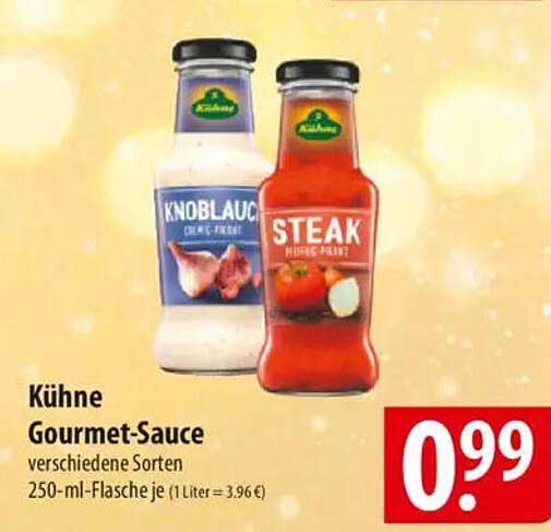 Kühne Gourmet-Sauce