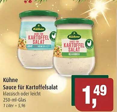 Kühne Sauce für Kartoffelsalat