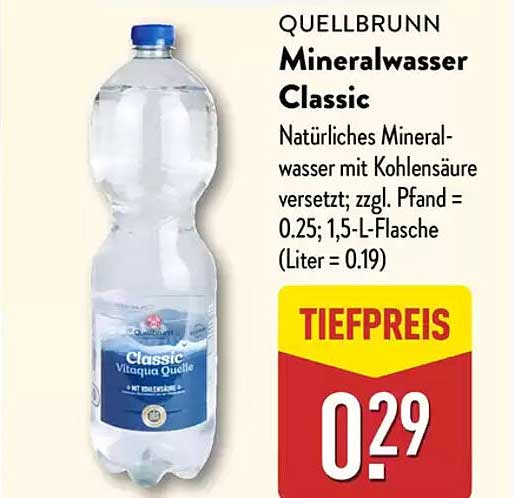 Mineralwasser Classic