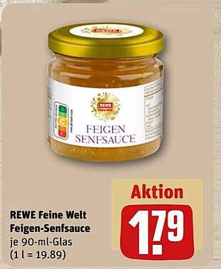 REWE Feine Welt Feigen-Senfsauce