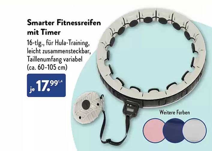 Smarter Fitnessreifen mit Timer