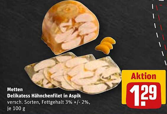 Metten Delikatess Hähnchenfilet in Aspik