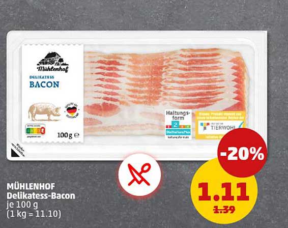 MÜHLENHOF Delikatess-Bacon