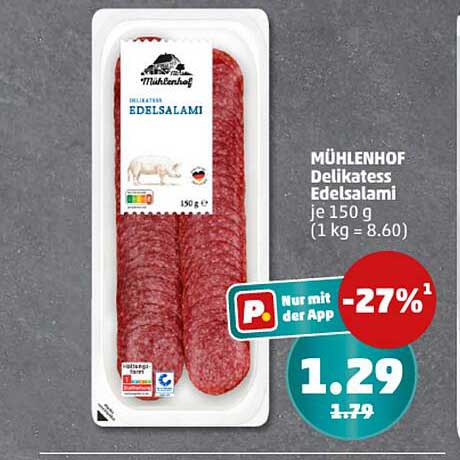 MÜHLENHOF Delikatess Edelsalami