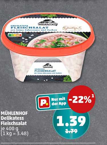 MÜHLENHOF Delikatess Fleischsalat