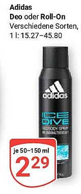 Adidas Deo oder Roll-On