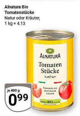 Alnatura Bio Tomatenstücke