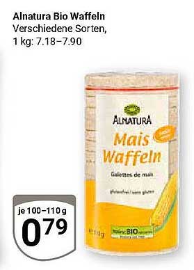 Alnatura Bio Waffeln