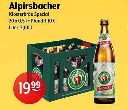 Alpirsbacher Klosterbräu Spezial