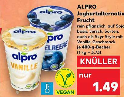 ALPRO Joghurtalternative Frucht