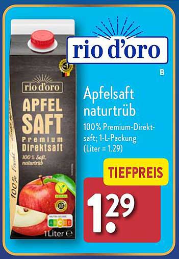 Apfelsaft naturtrüb