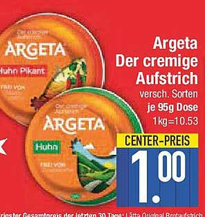 Argeta Der cremige Aufstrich