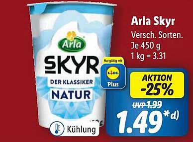 Arla Skyr NATUR