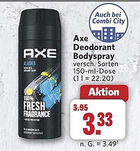 Axe Deodorant Bodyspray