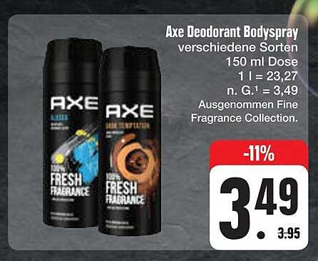 Axe Deodorant Bodyspray