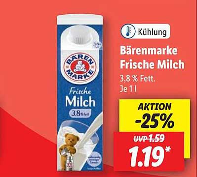 Bärenmarke Frische Milch