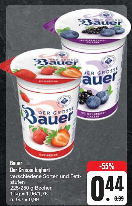 Bauer Der Grosse Joghurt