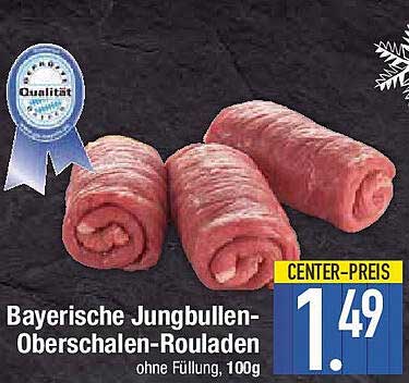 Bayerische Jungbullen-Oberschalen-Rouladen