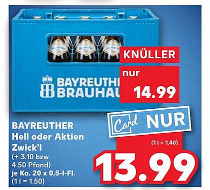 BAYREUTHER Hell oder Aktien Zwick'l