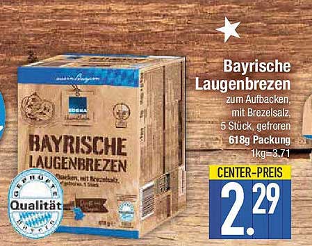 Bayrische Laugenbrezen