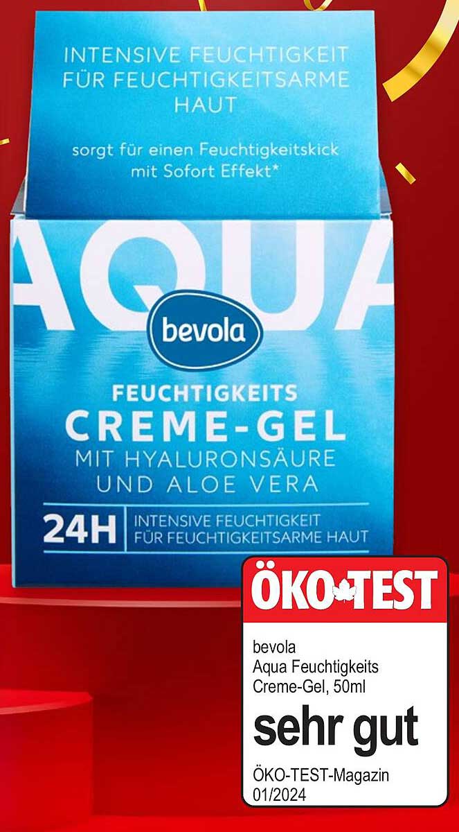 bevola Aqua Feuchtigkeits Creme-Gel